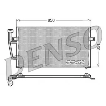DENSO DCN33007 - Condenseur, climatisation