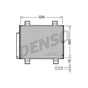 DENSO DCN35002 - Condenseur, climatisation