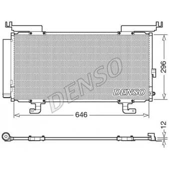 DENSO DCN36004 - Condenseur, climatisation