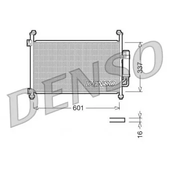 DENSO DCN40007 - Condenseur, climatisation