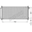 DENSO DCN40017 - Condenseur, climatisation