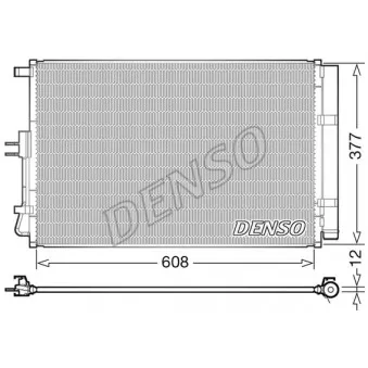 DENSO DCN43003 - Condenseur, climatisation
