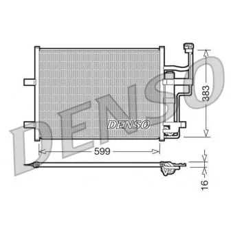 Condenseur, climatisation DELPHI TSP0225561