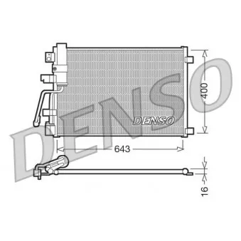 DENSO DCN46003 - Condenseur, climatisation