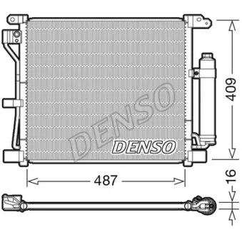 DENSO DCN46019 - Condenseur, climatisation