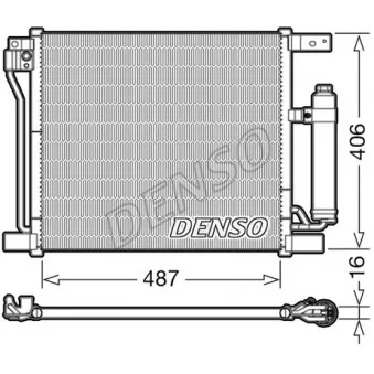 Condenseur, climatisation DENSO DCN46021