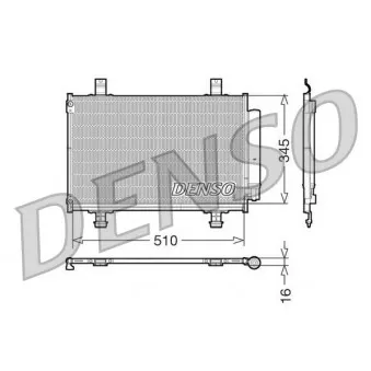 DENSO DCN47010 - Condenseur, climatisation