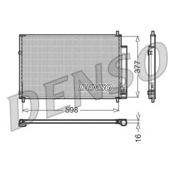 Condenseur, climatisation DELPHI CF20190