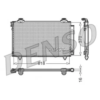 DENSO DCN50012 - Condenseur, climatisation
