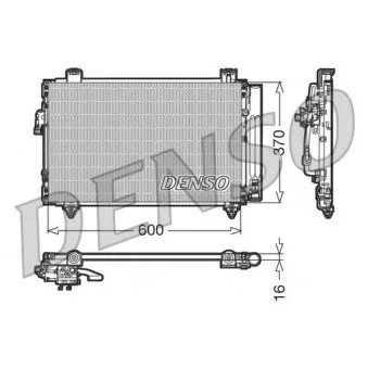 DENSO DCN50014 - Condenseur, climatisation