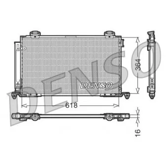 DENSO DCN50015 - Condenseur, climatisation