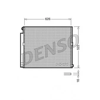DENSO DCN50021 - Condenseur, climatisation