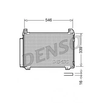 DENSO DCN50025 - Condenseur, climatisation