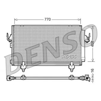 DENSO DCN50031 - Condenseur, climatisation