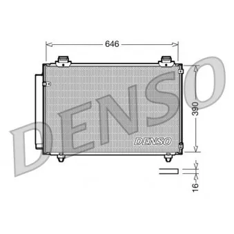 DENSO DCN50035 - Condenseur, climatisation