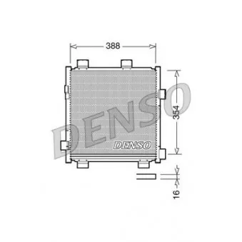 DENSO DCN50040 - Condenseur, climatisation
