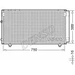 DENSO DCN50042 - Condenseur, climatisation