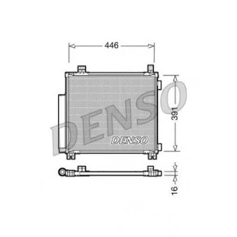 DENSO DCN50045 - Condenseur, climatisation