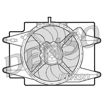DENSO DER01001 - Ventilateur, refroidissement du moteur