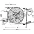 Ventilateur, refroidissement du moteur DENSO [DER01011]