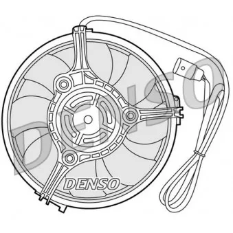 Ventilateur, refroidissement du moteur DENSO DER02001