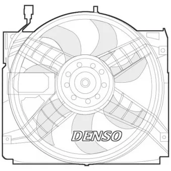DENSO DER05004 - Ventilateur, refroidissement du moteur