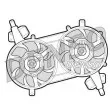 Ventilateur, refroidissement du moteur DENSO [DER09006]