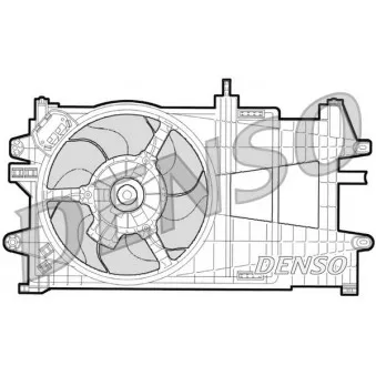 Ventilateur, refroidissement du moteur DENSO OEM 85052