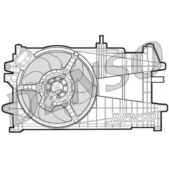 Ventilateur, refroidissement du moteur DENSO OEM 46818599