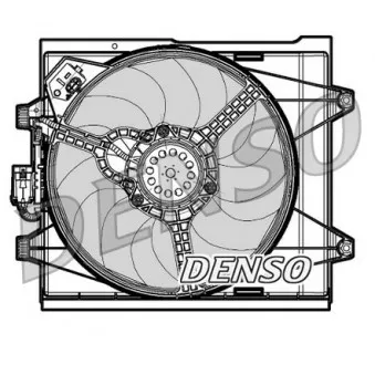 Ventilateur, refroidissement du moteur DENSO OEM 1560758
