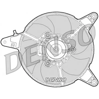 Ventilateur, refroidissement du moteur DENSO OEM 7645504