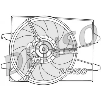 Ventilateur, refroidissement du moteur DENSO OEM 1475302