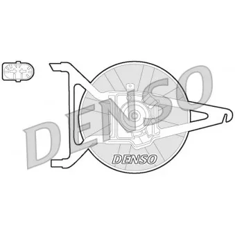 DENSO DER21020 - Ventilateur, refroidissement du moteur