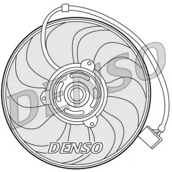 Ventilateur, refroidissement du moteur DENSO OEM 6Q0959455J