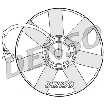 Ventilateur, refroidissement du moteur DENSO OEM BSG 90-510-001