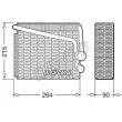 Evaporateur climatisation DENSO [DEV01001]