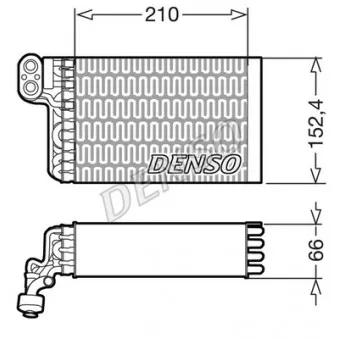 DENSO DEV09015 - Evaporateur climatisation