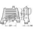 Intercooler, échangeur DENSO [DIT02009]