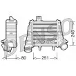 Intercooler, échangeur DENSO [DIT02016]
