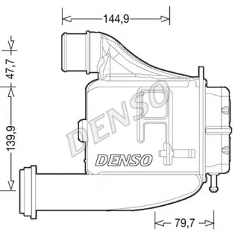 DENSO DIT12006 - Intercooler, échangeur