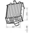 Intercooler, échangeur DENSO [DIT28002]