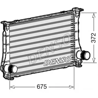 DENSO DIT50011 - Intercooler, échangeur