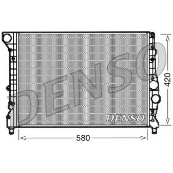 DENSO DRM01001 - Radiateur, refroidissement du moteur