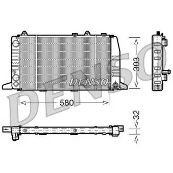 DENSO DRM02011 - Radiateur, refroidissement du moteur