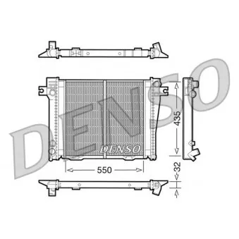 DENSO DRM05036 - Radiateur, refroidissement du moteur