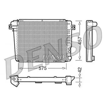 DENSO DRM05050 - Radiateur, refroidissement du moteur