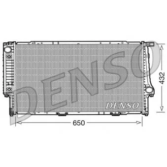 DENSO DRM05062 - Radiateur, refroidissement du moteur