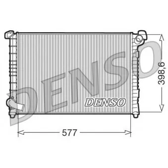 DENSO DRM05101 - Radiateur, refroidissement du moteur