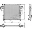 Radiateur, refroidissement du moteur DENSO [DRM06033]