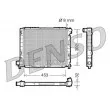 Radiateur, refroidissement du moteur DENSO [DRM09052]